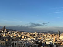 Depuis la terrasse