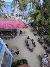 View of Nauti Crab and sea beyond.