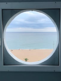 View from fire exit window :)