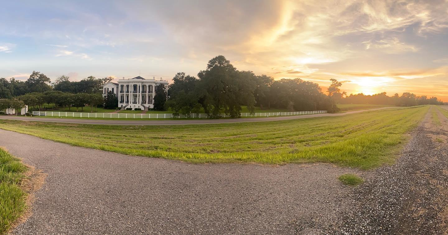 Nottoway at sunset