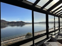 View from the restaurant