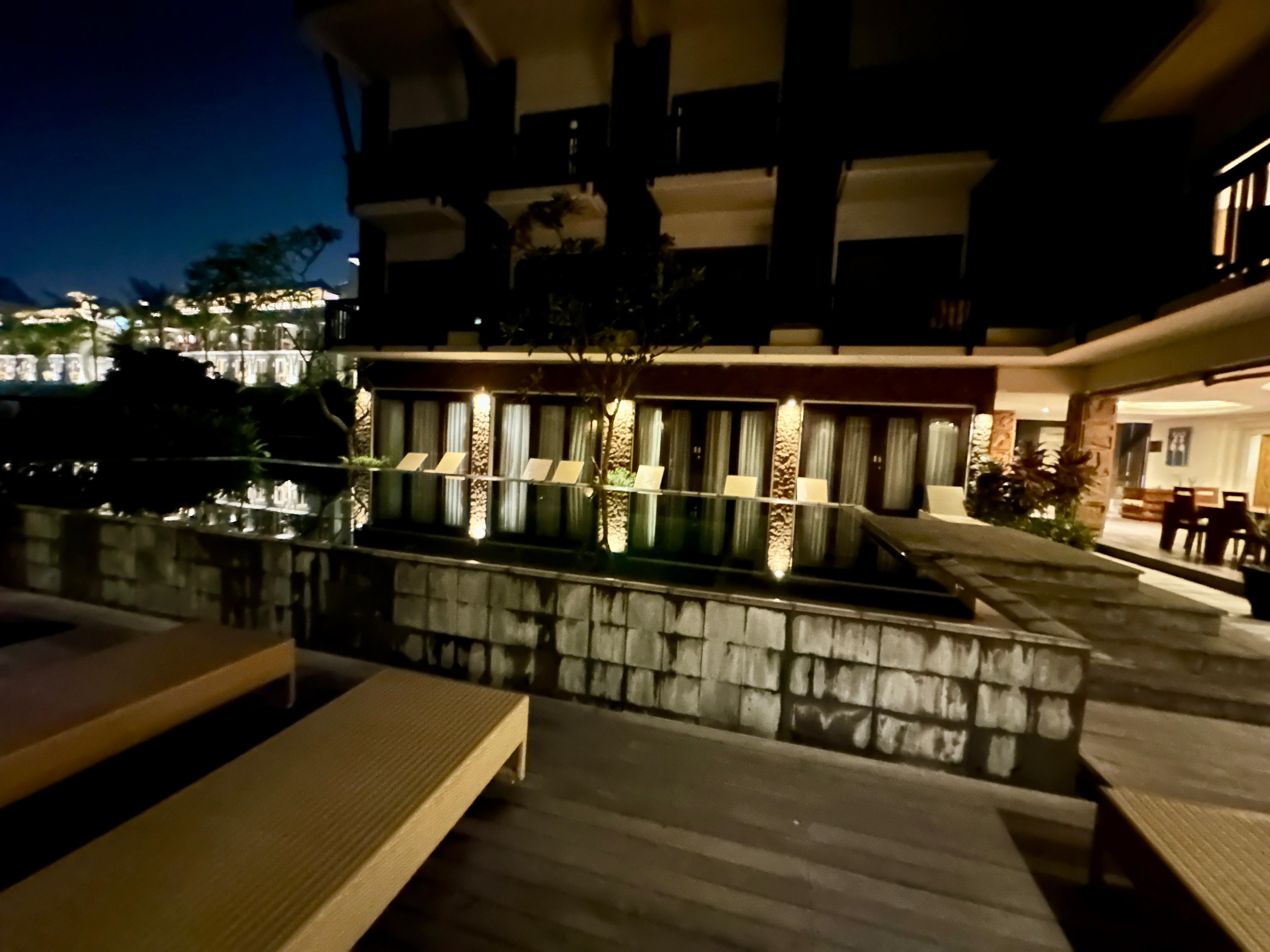 Nice pool outside room 