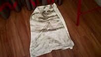 I had to wipe the floors of our rooms after we stepped in