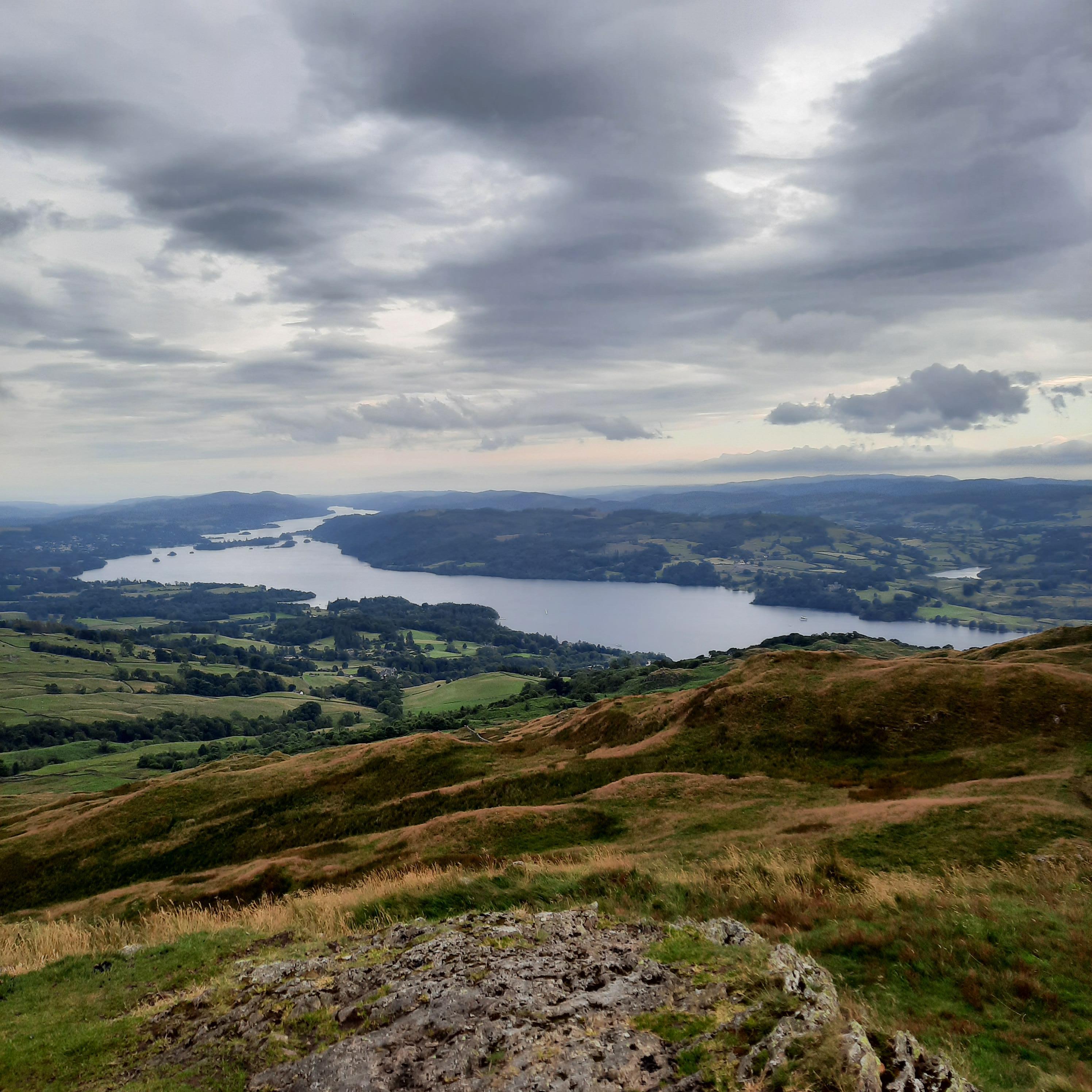 View from Wanfell.