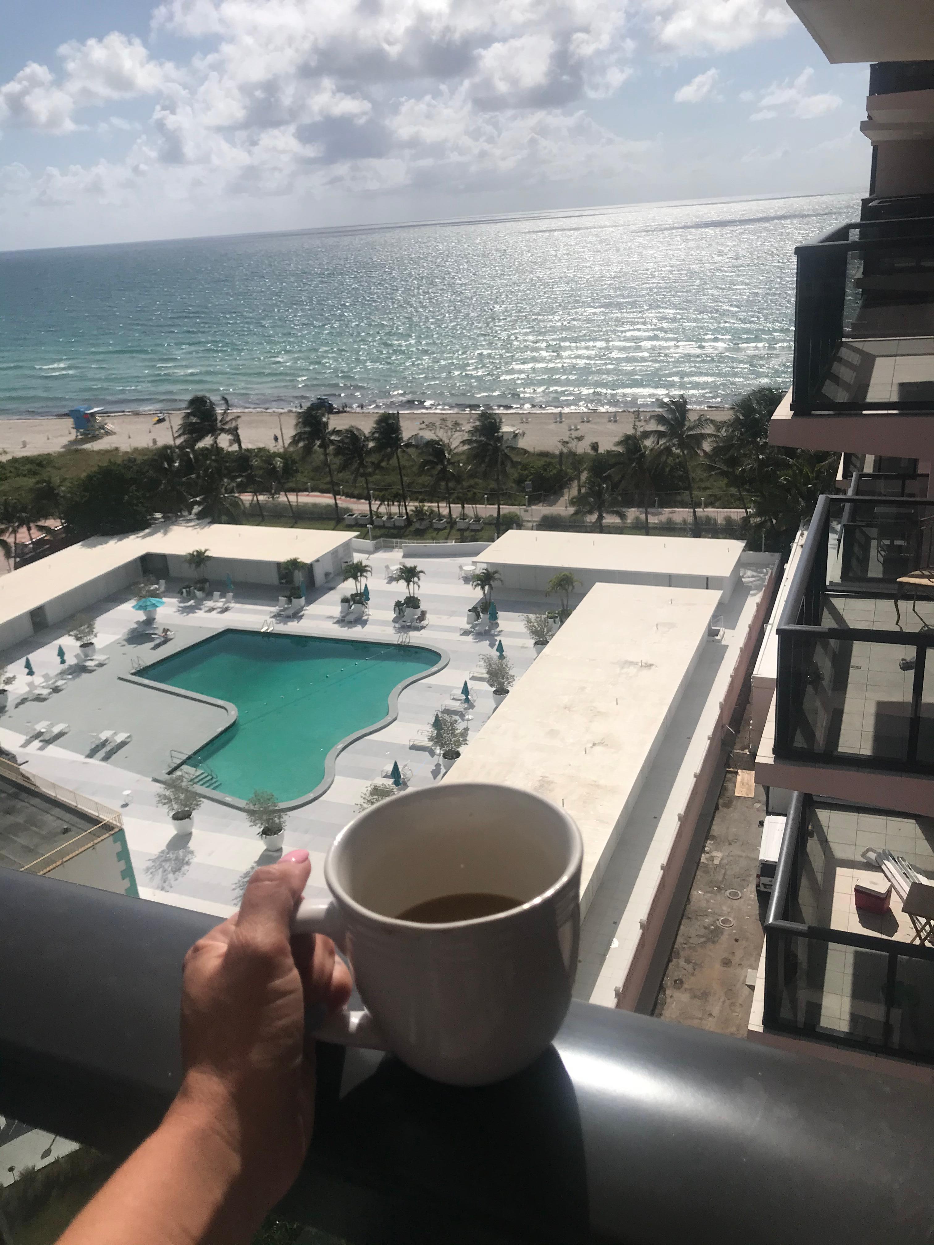 Side balcony view 