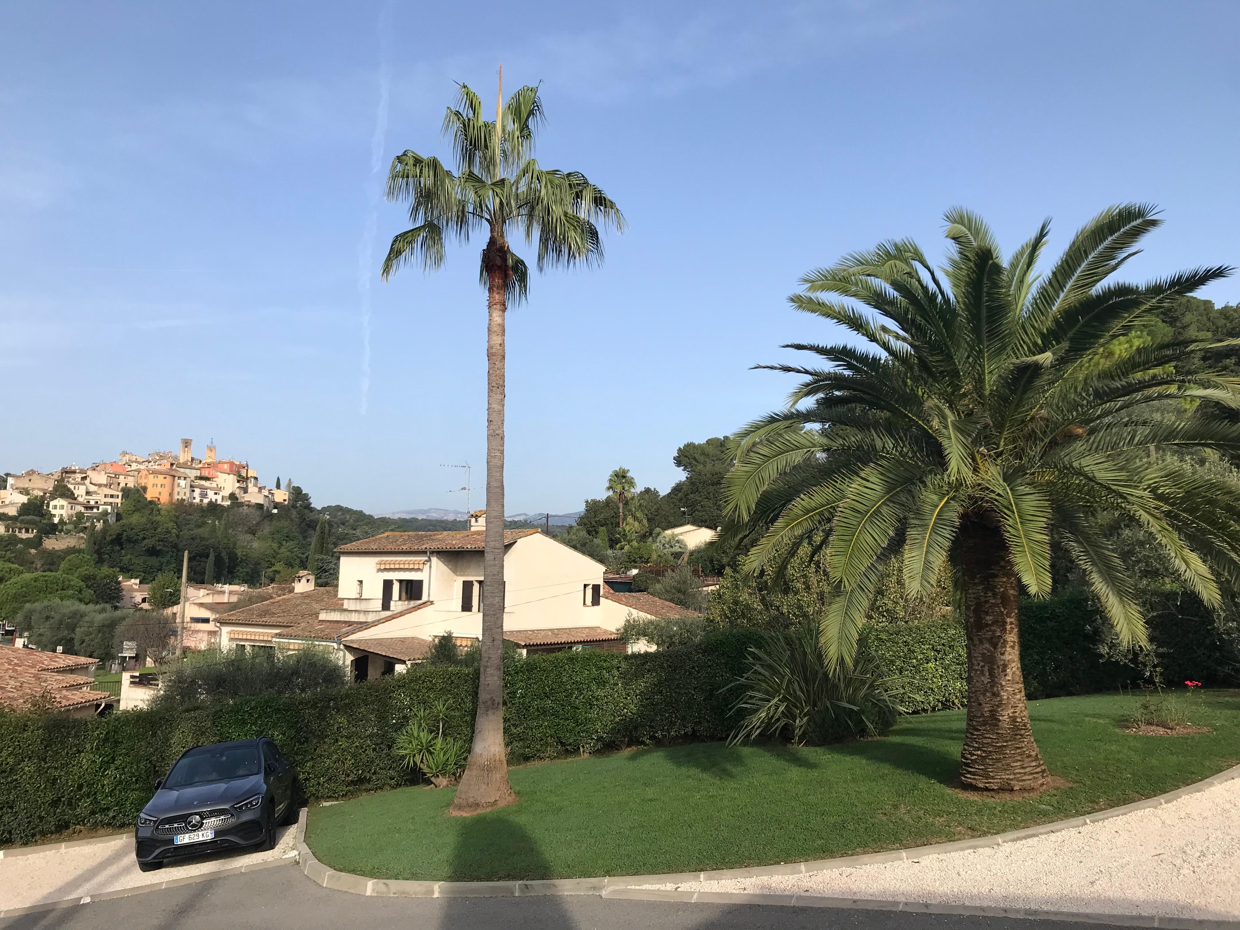 Vue sur le vieux village de Biot