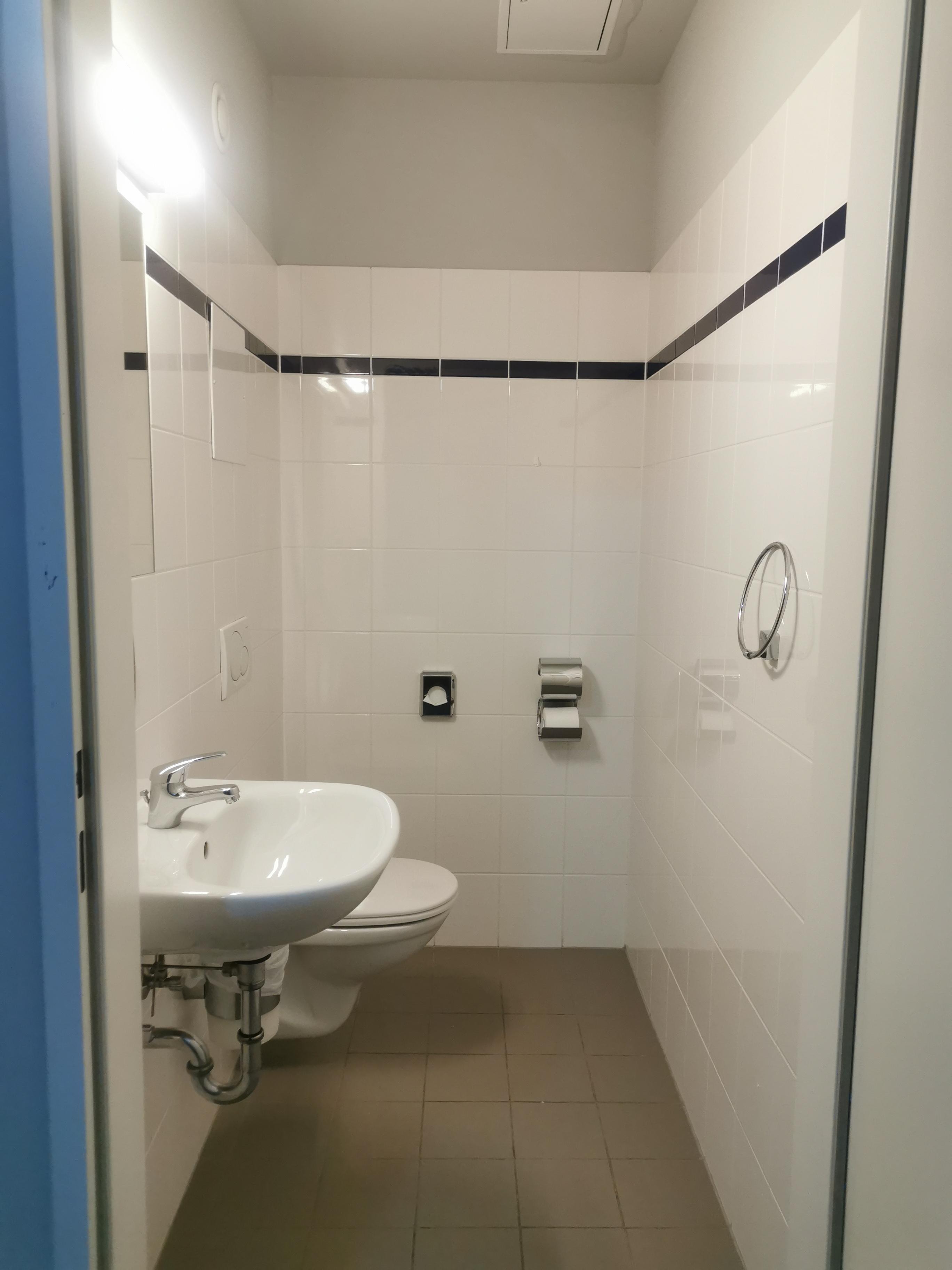 對於亞洲人來說，坐廁有點高，不符合人體工學😅
本人