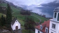 Vista desde la habitación, una postal