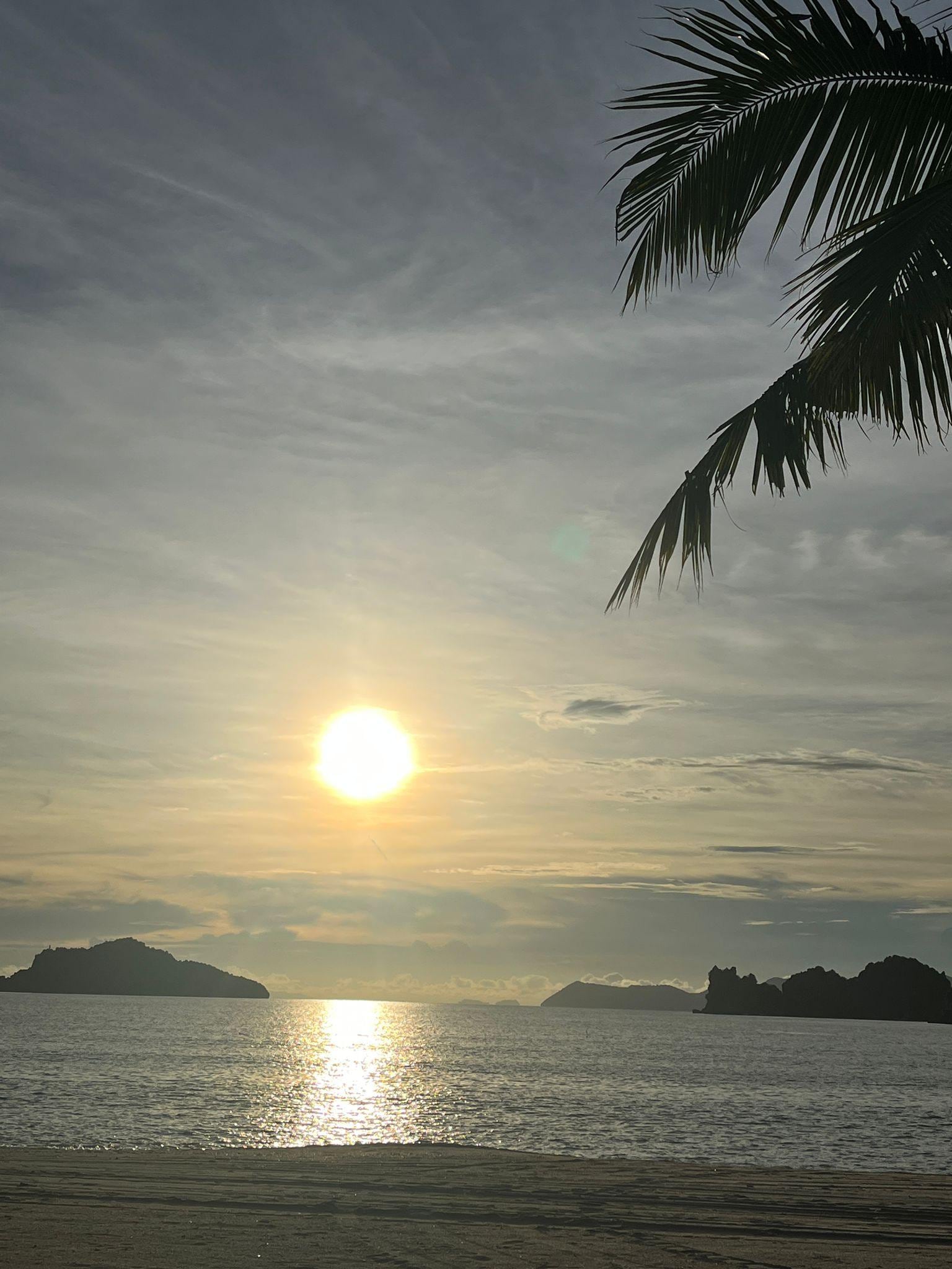 Un atardecer de ensueño