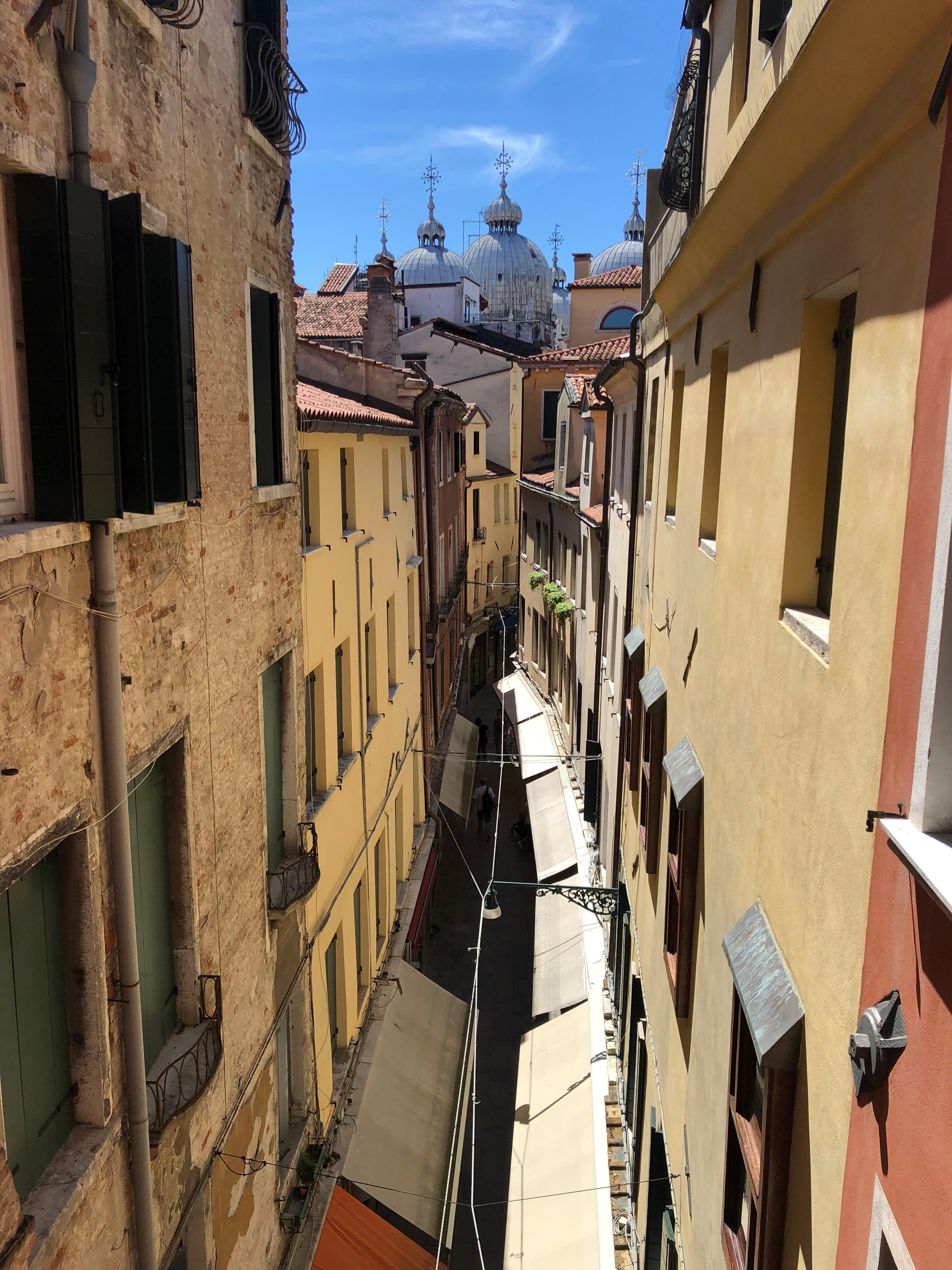 Vista dalla camera sulle cupole di S.Marco