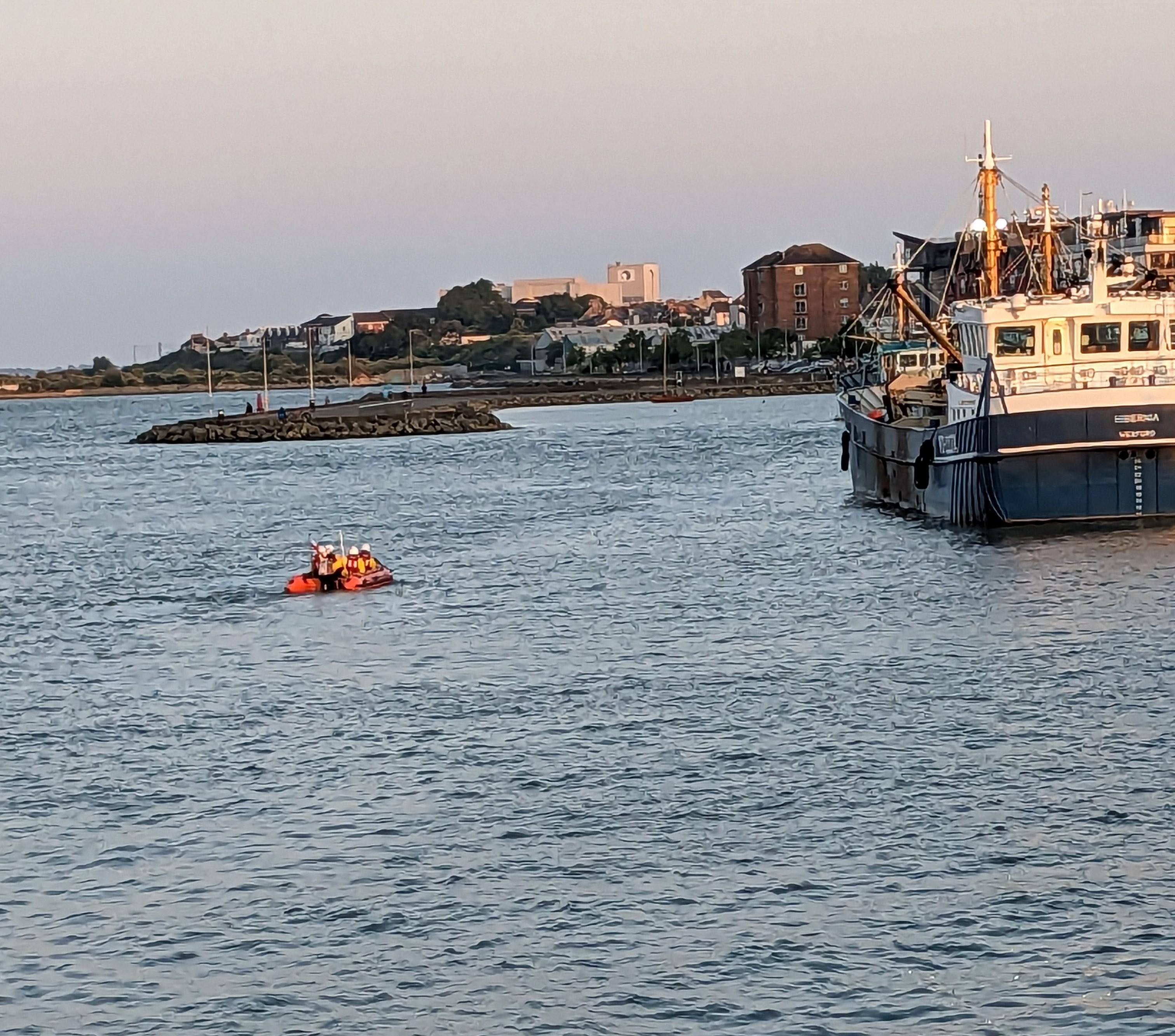 View from the bridge in Wexford 