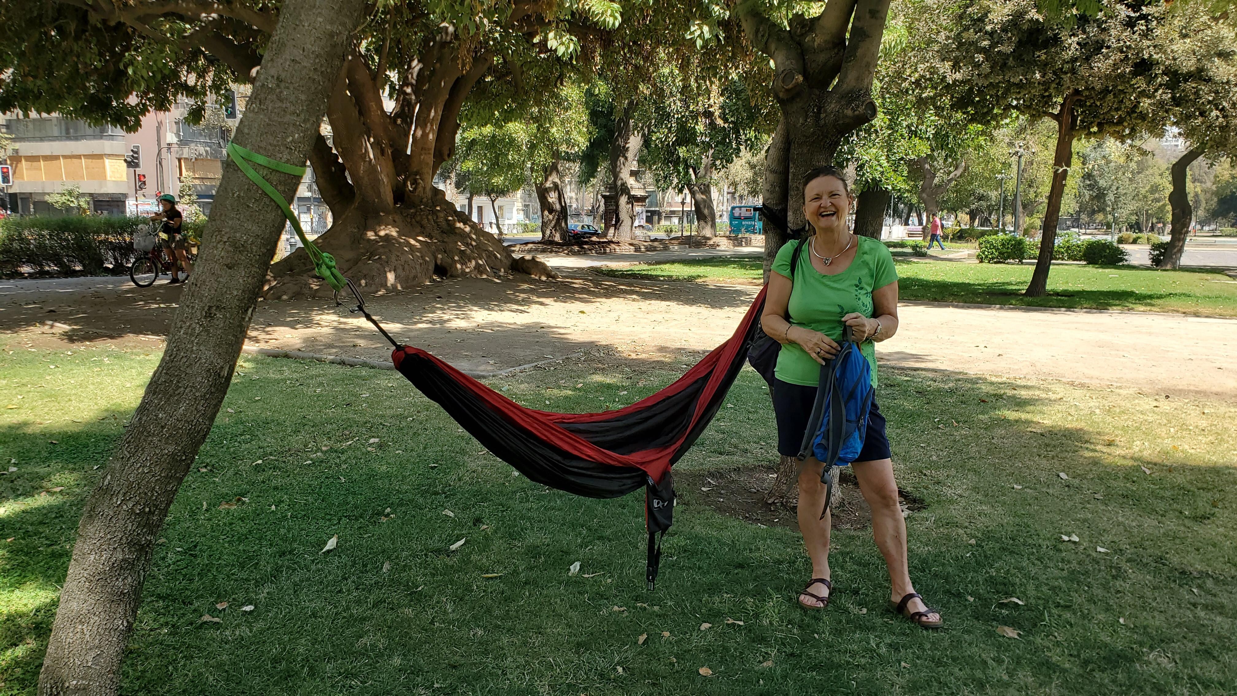 Hammock time in Parque Balmaceda