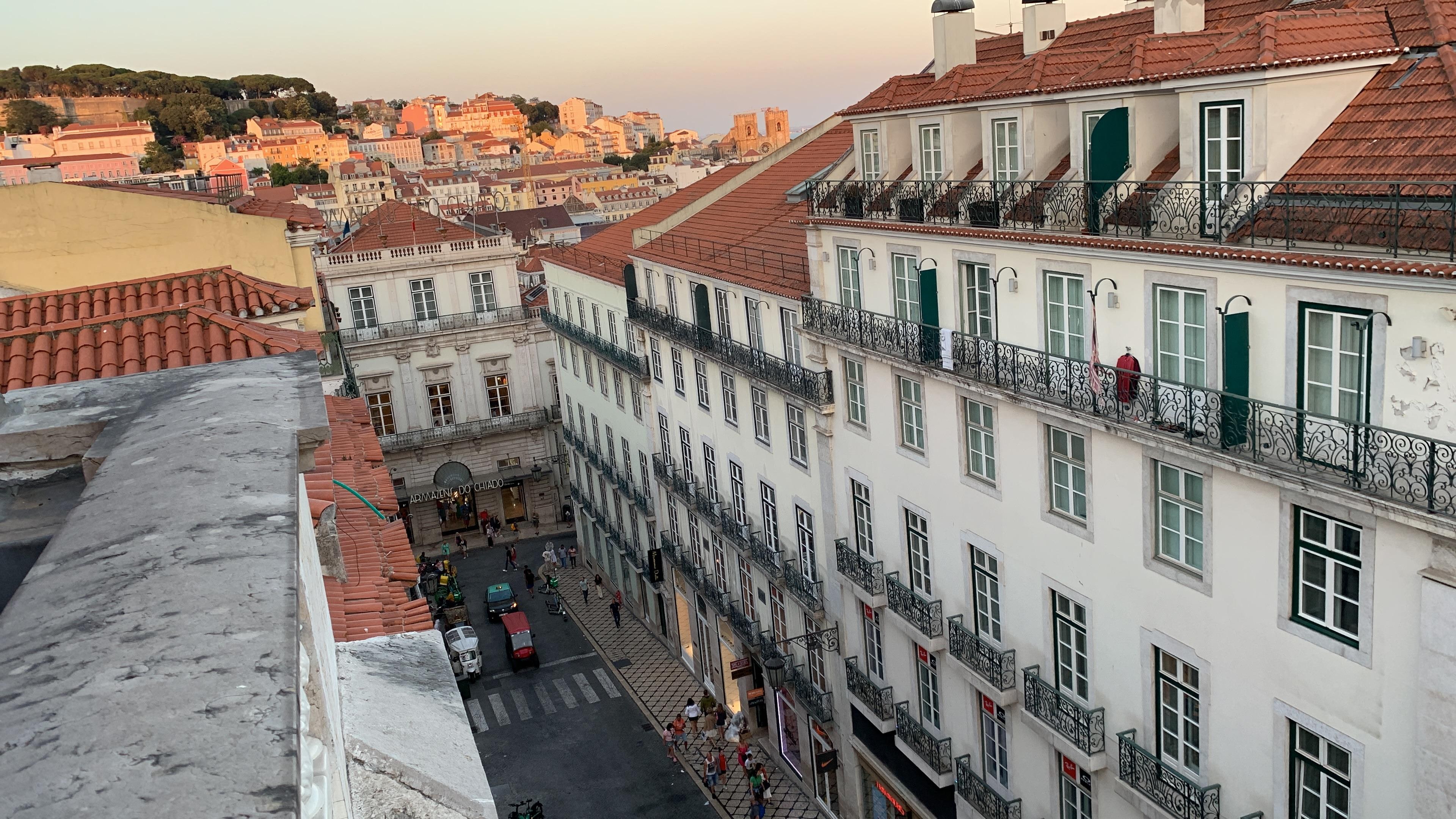 Vista das janelas