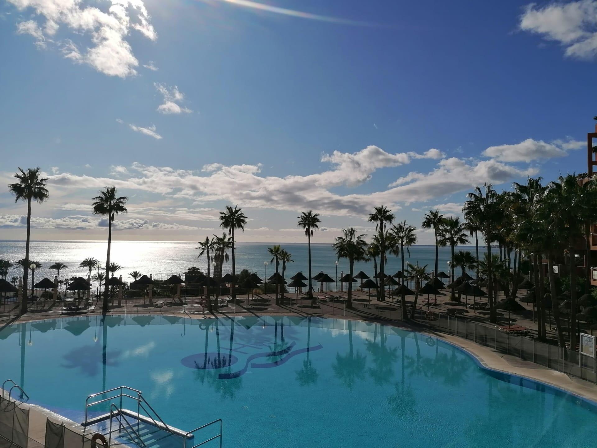Pool area