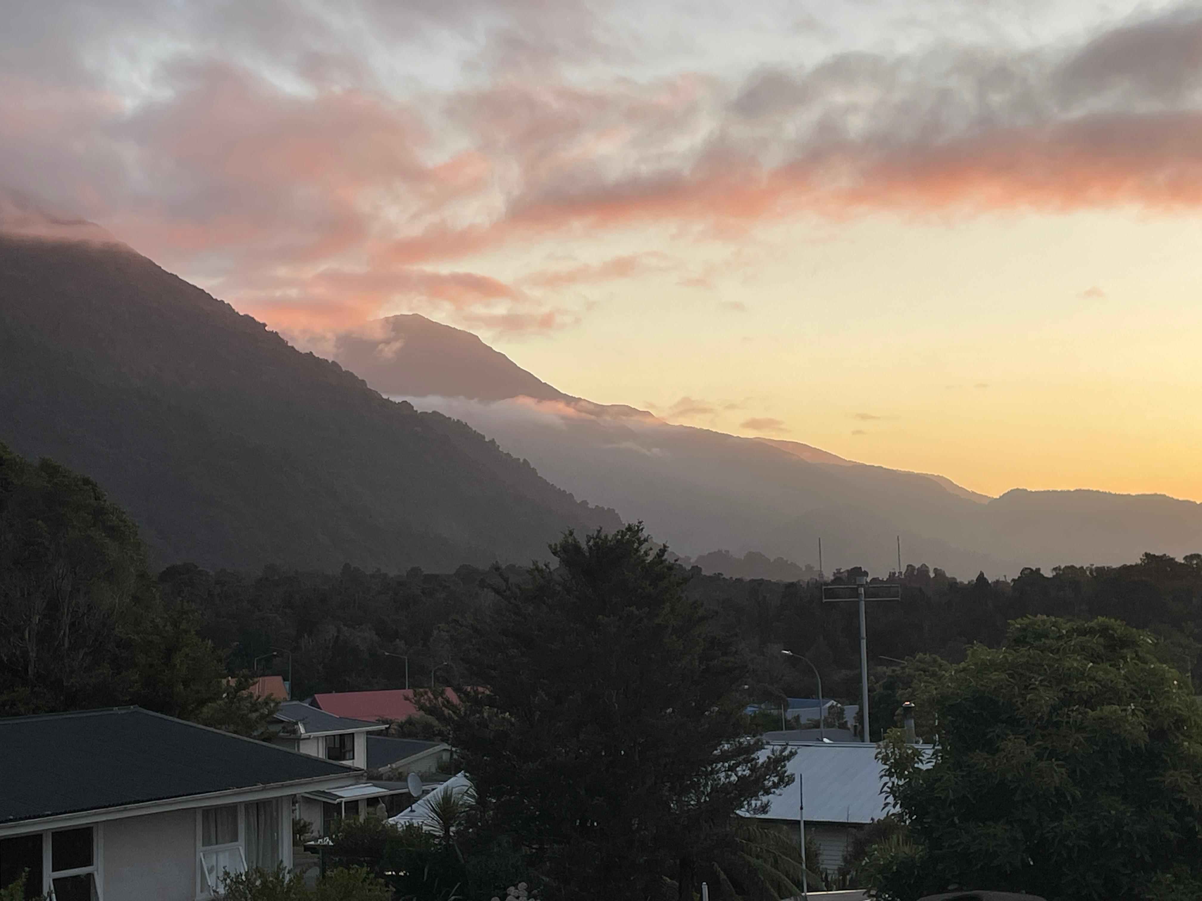 View from our balcony.