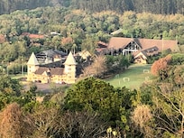 Vista do mirante para o Resort
