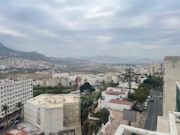 Uitzicht vanaf balkon