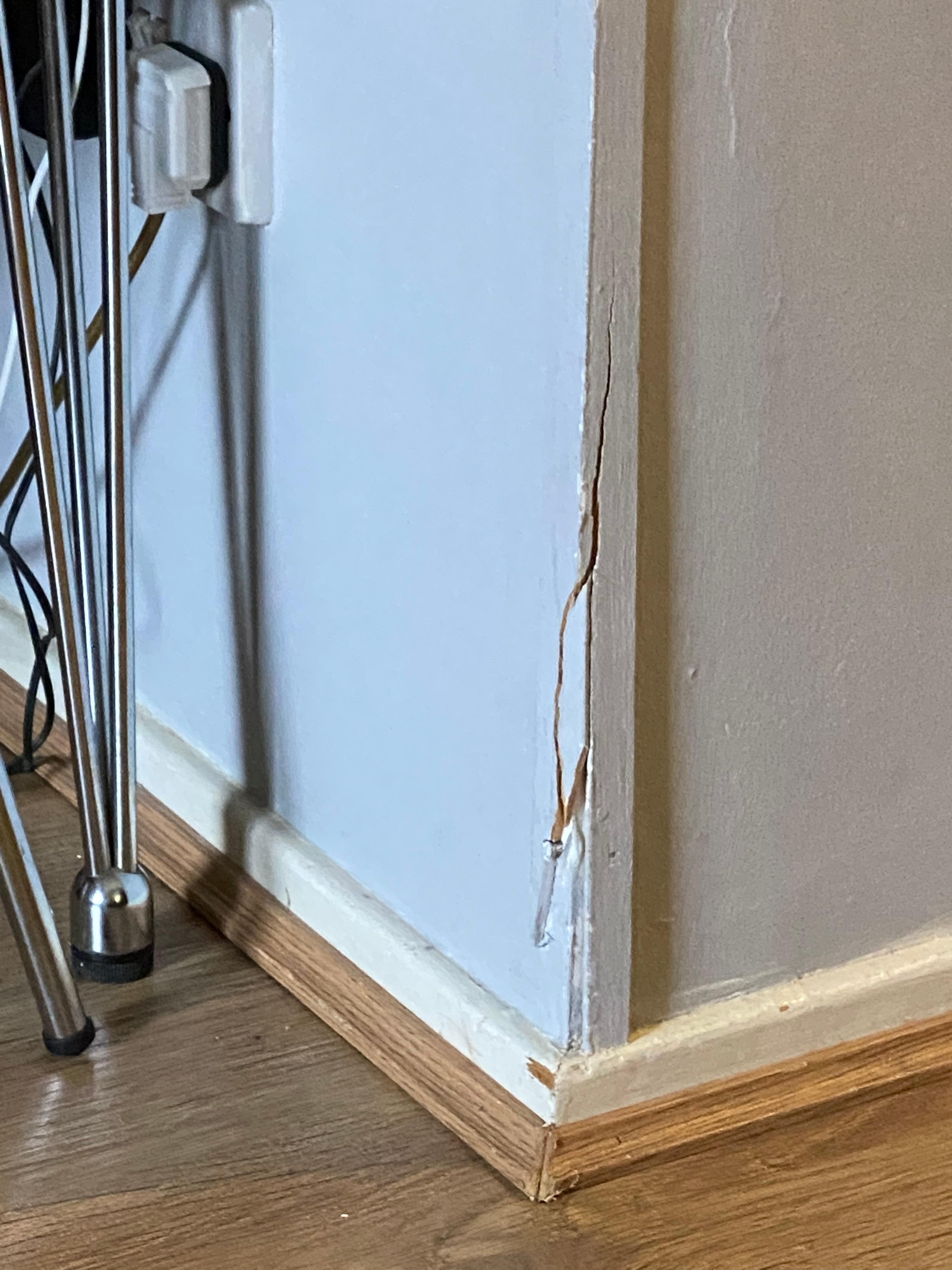 Damaged paintwork 