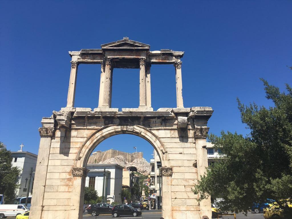 Entrance for Zeus temple