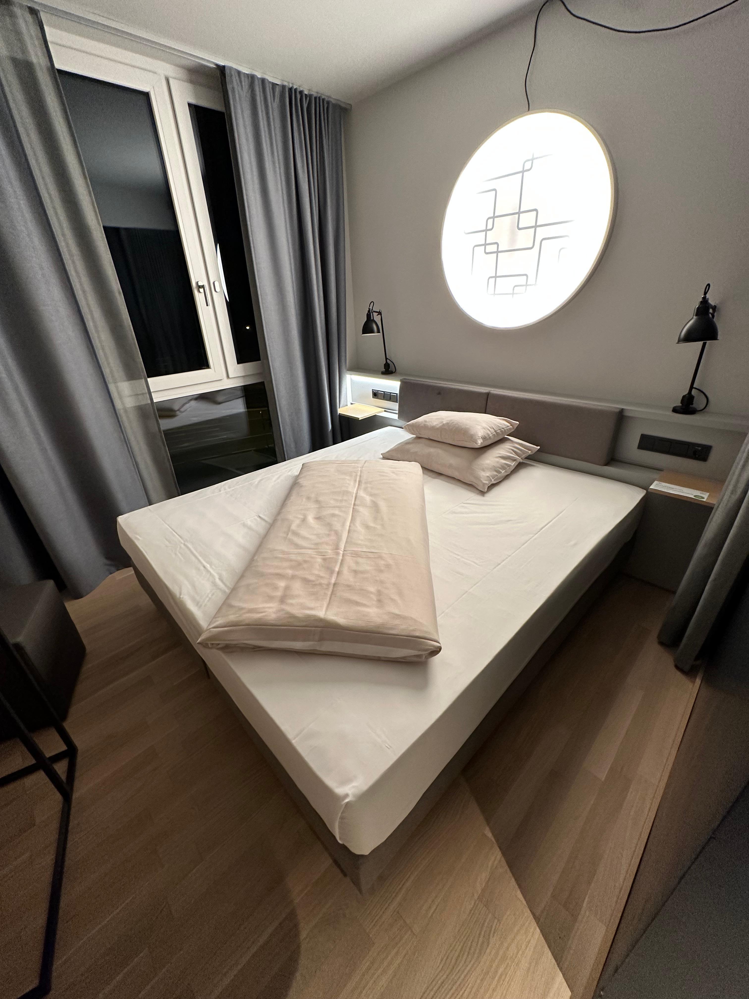 Ausstattung gebuchtes Doppelzimmer