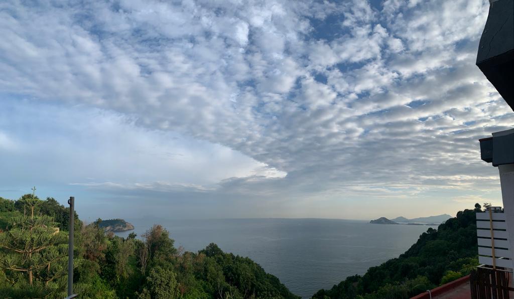 Dal balcone della camera.