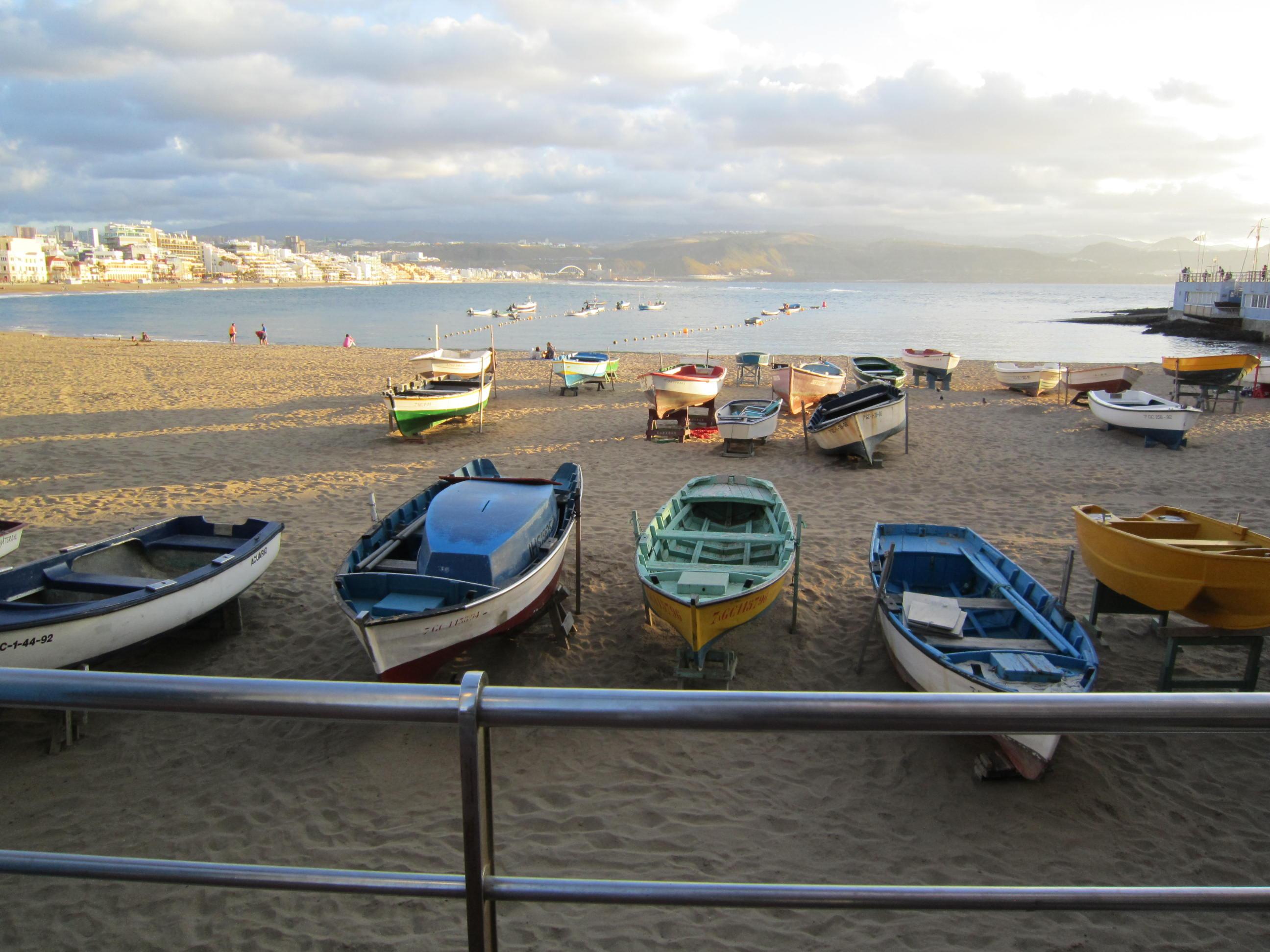 Playa de las Canteras.