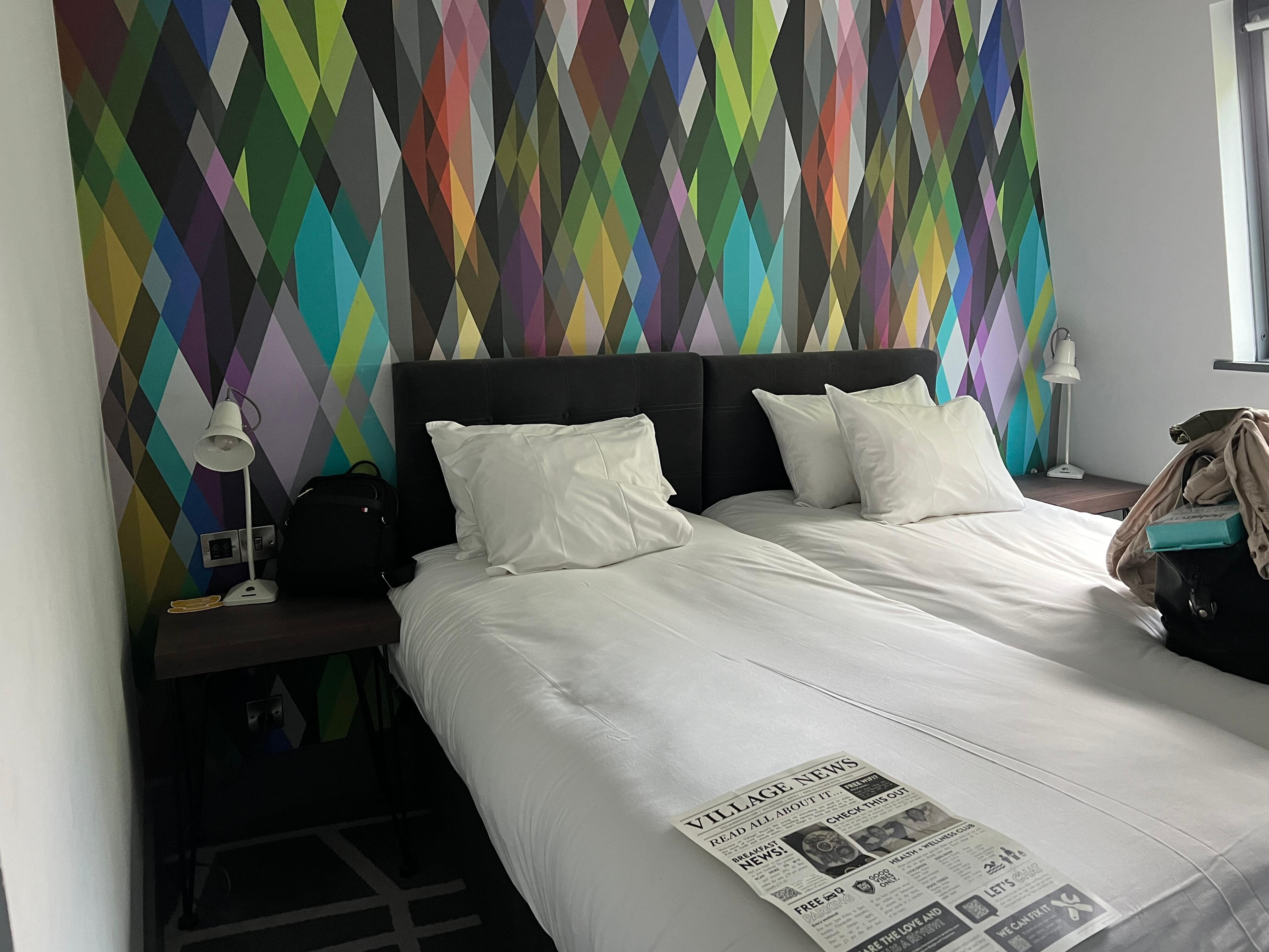 Great to have usb points, good quality bed as well as good twin bed