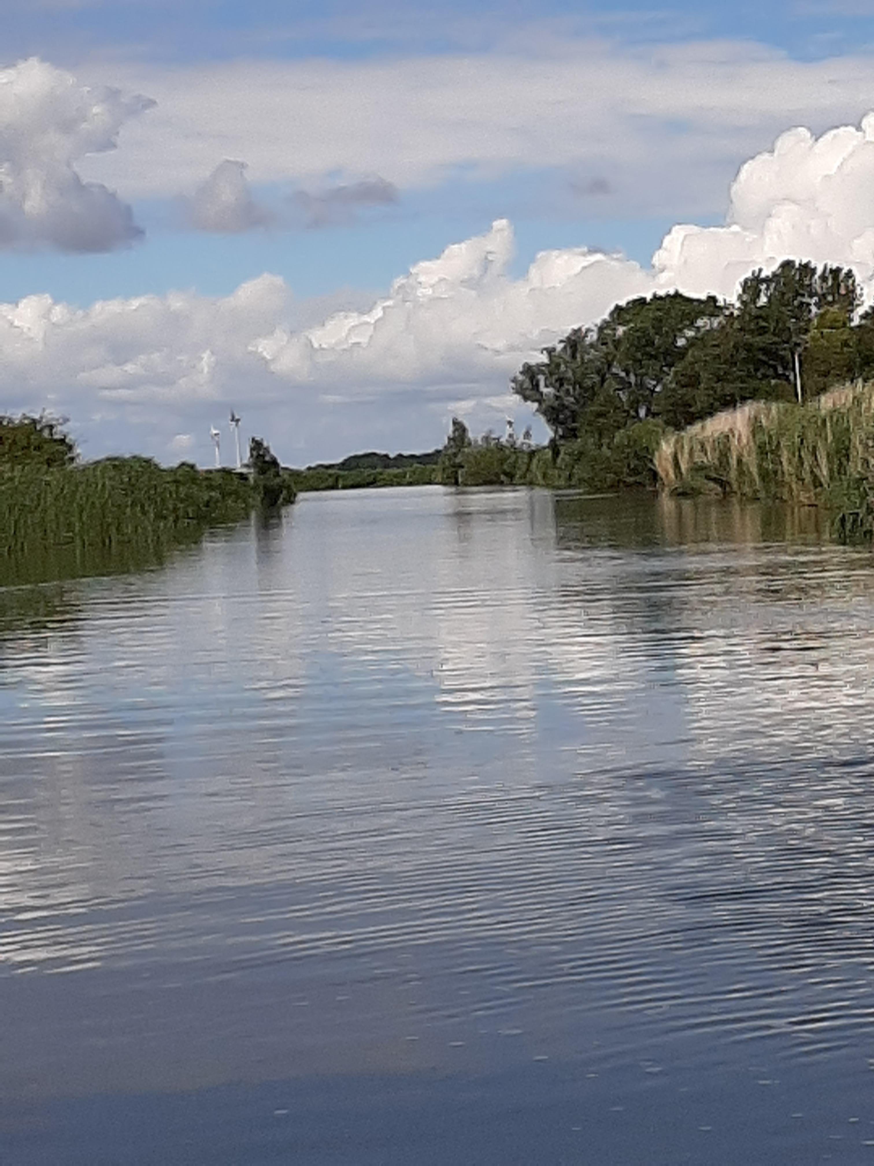 Tijdens boottocht, mooie natuur