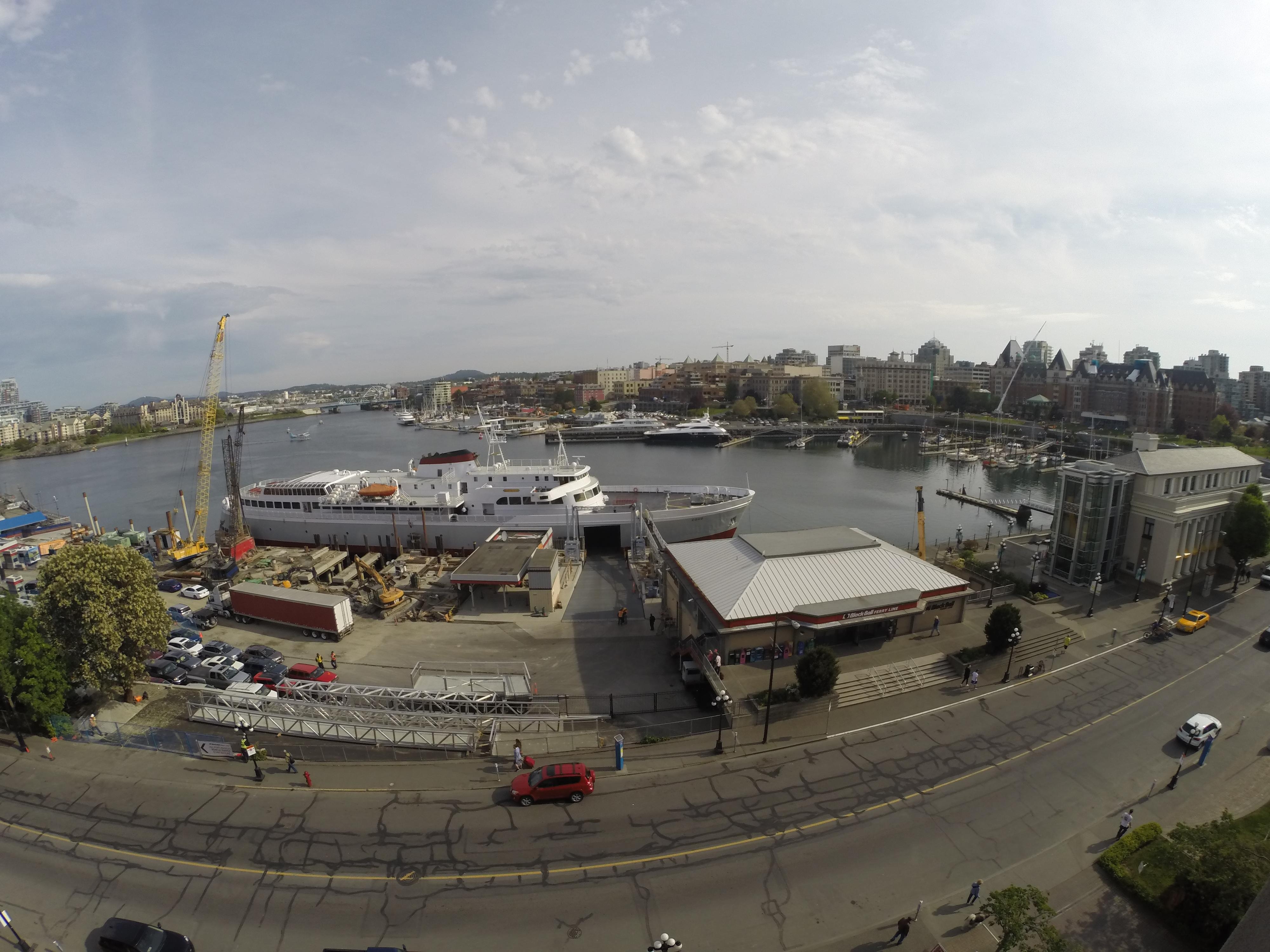 Harbor view from room