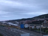 Vue ouest de nuit