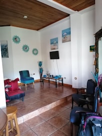 The living room