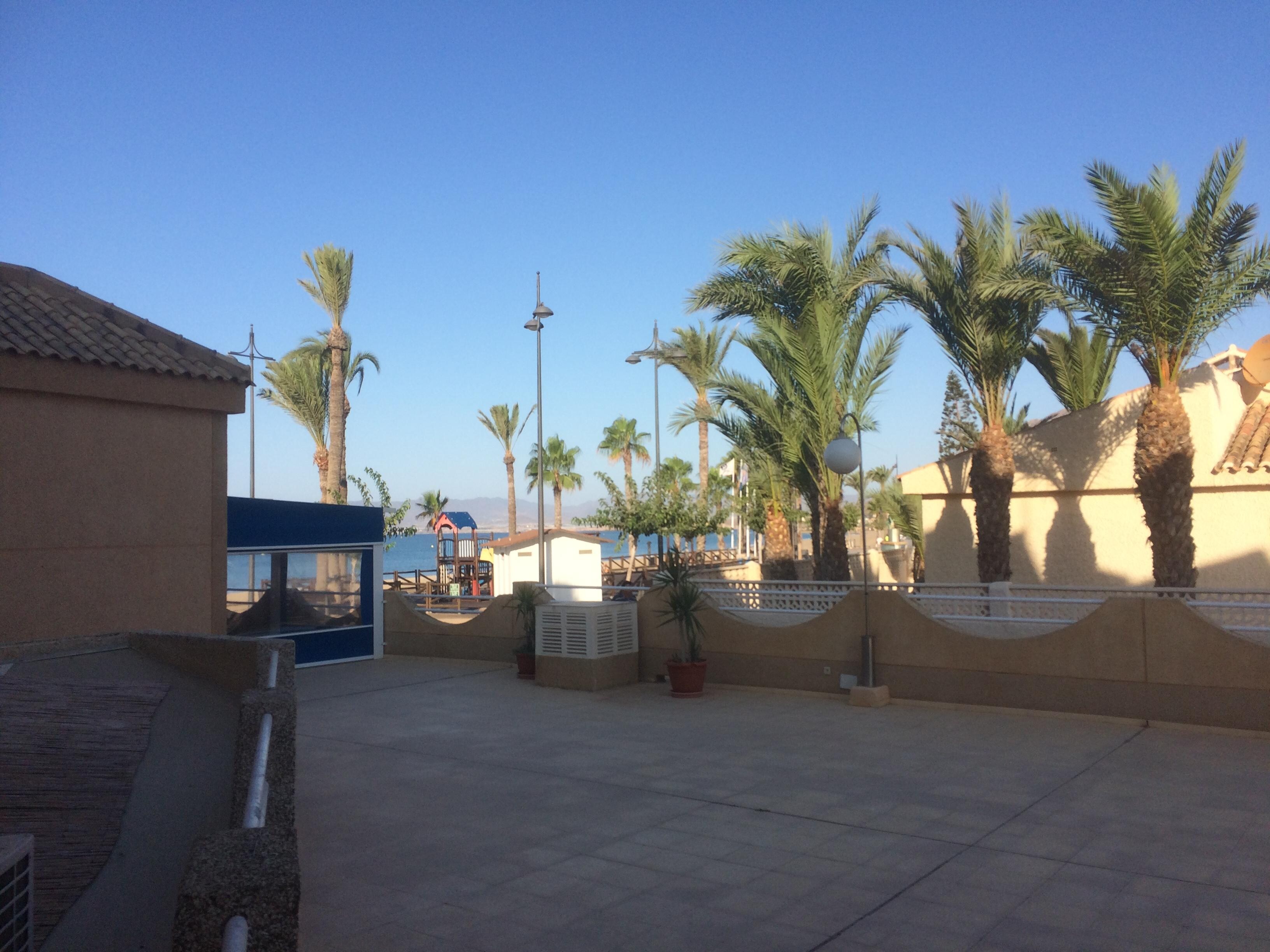 View from our room (at the back of the hotel)