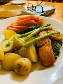 Salmon was delicious