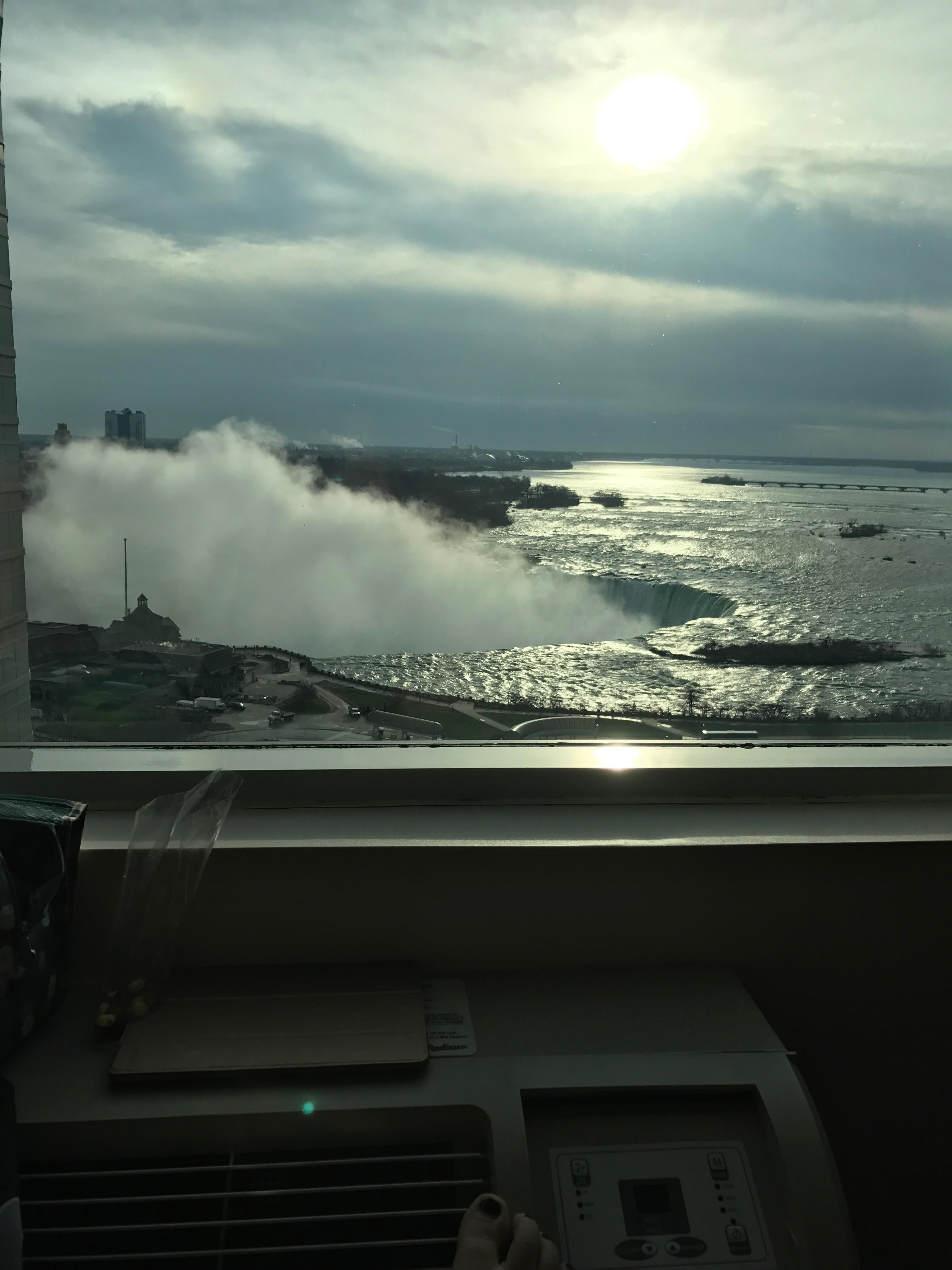 View from the room on the 11th floor