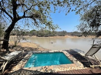The plunge pool and watering hole