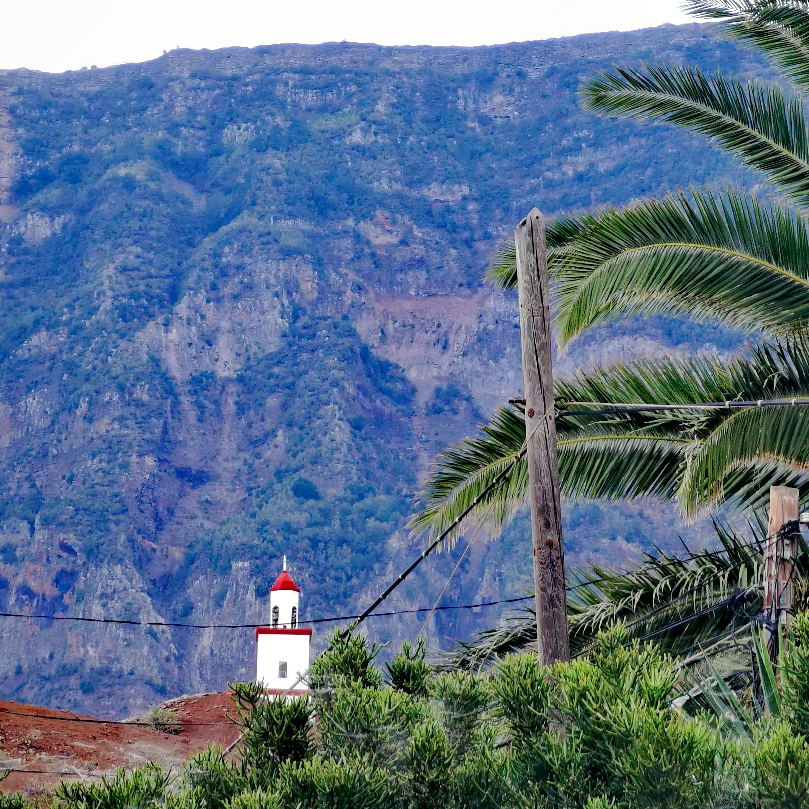 View of church from side of hotel 