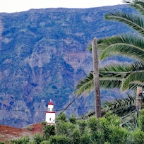 View of church from side of hotel