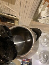 Water for last guest