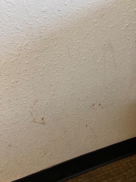 More stains on walls