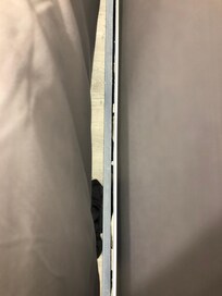 Sokk bak sengen ble heller ikke fjernet.