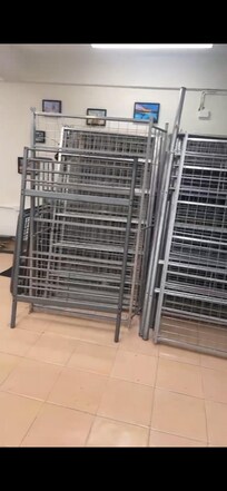 Building equipment in common area - they were still painting everywhere