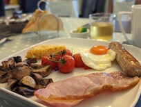 Fresh and beautiful breakfast