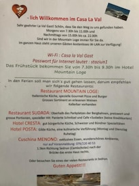 diesen Zettel fanden wir extrem gut. das sieht man leider selten.