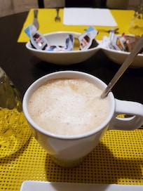 Delicious cappuccino