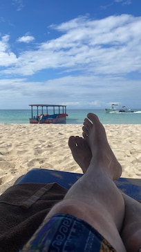 View from Beach House Condos January 2022