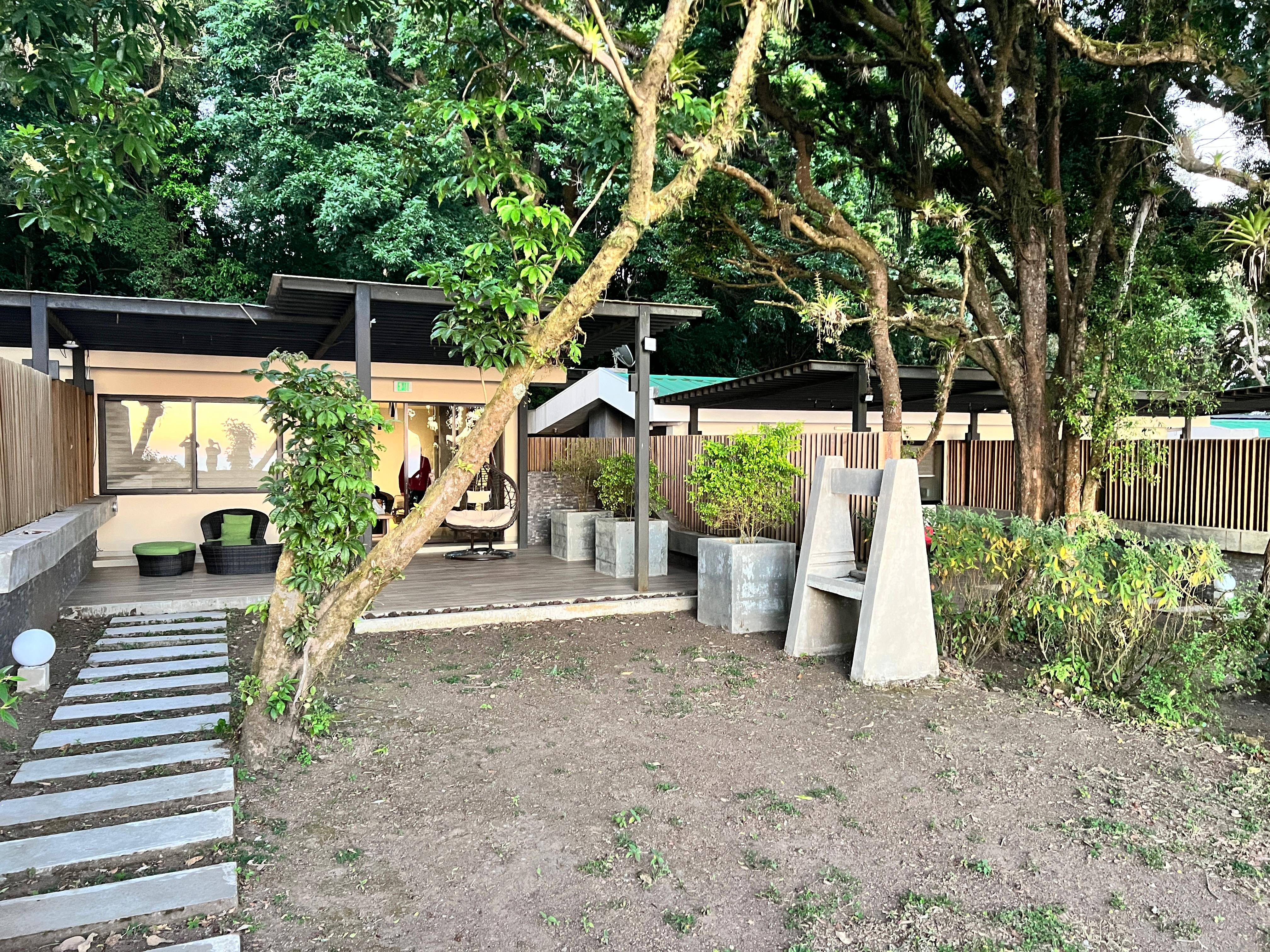 View of rental room from yard