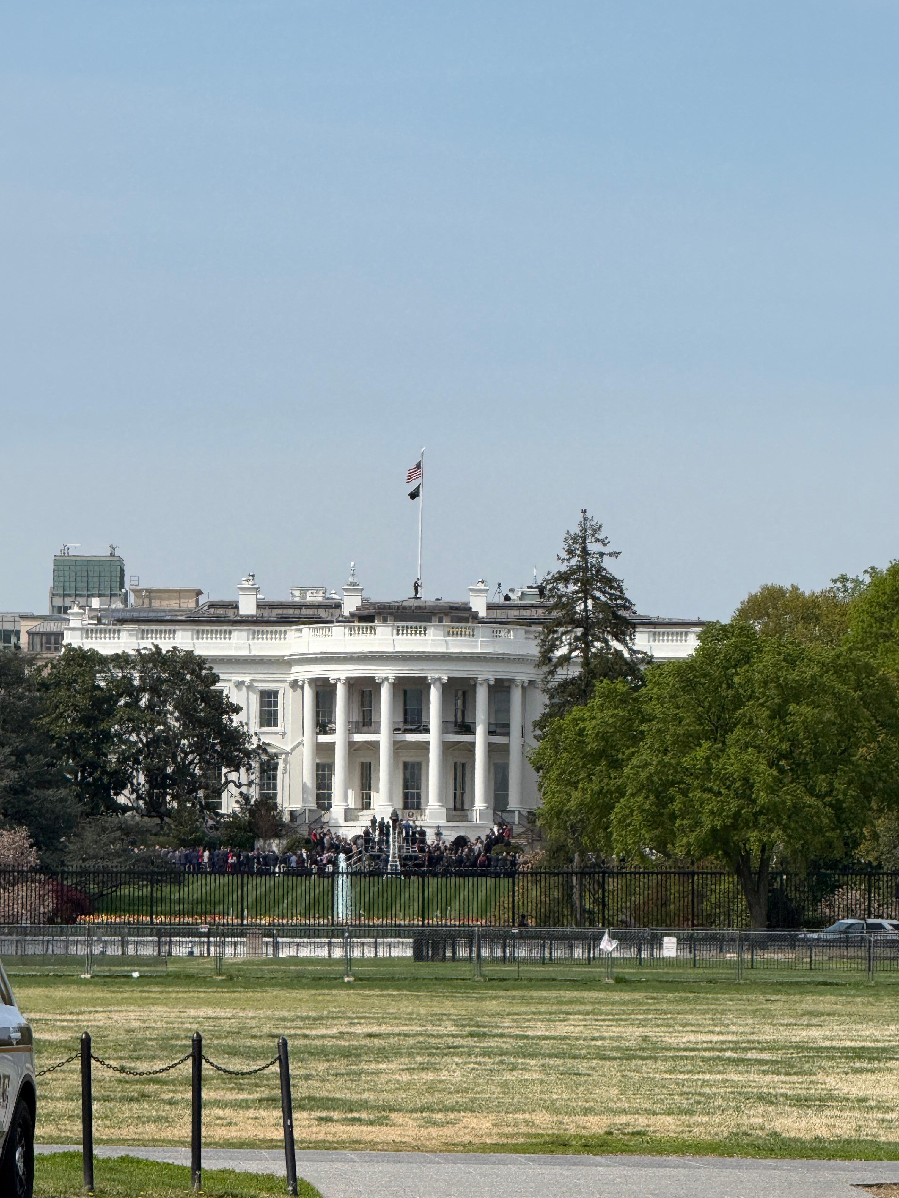 White House! Everywhere is walkable from hotel and safe. 
