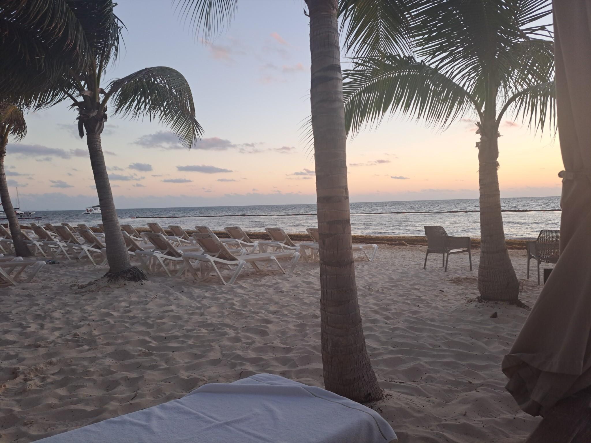 Beach at sunrise