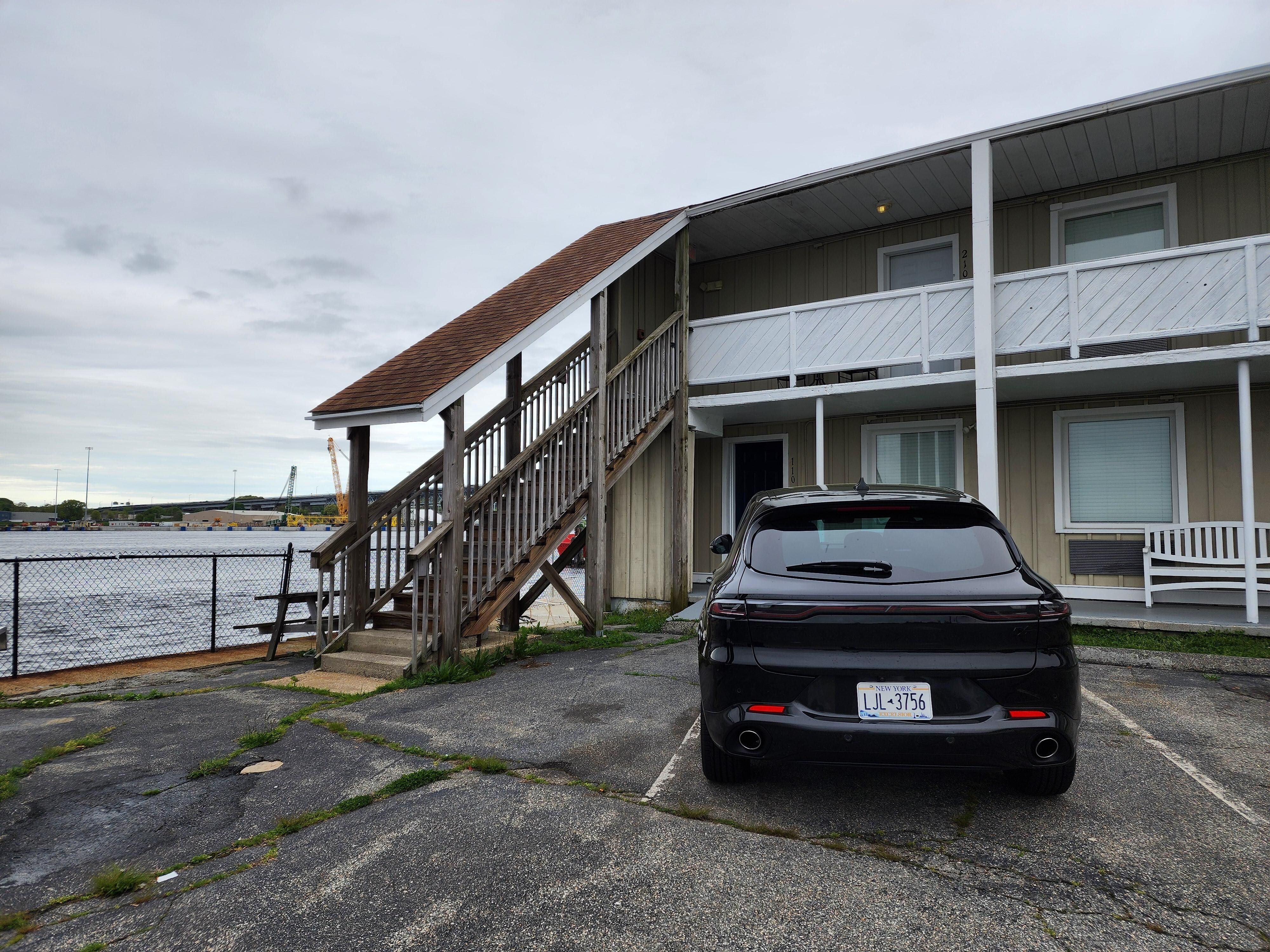 Our room, first floor next to the stairs.