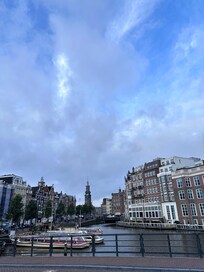View from a bridge which is in-front of Hotel Nes